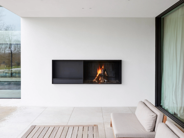UNIVERSAL MF 1050-75 W 1S OUTDOOR - Wood-burning outdoor fireplace by Metalfire