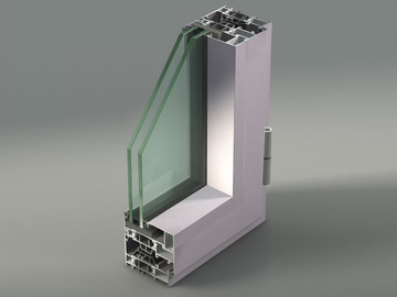 NC 75 HES - Aluminium casement window by METRA Building