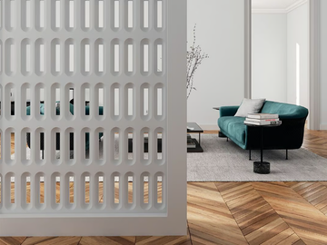 CATERINA - Plaster room divider by MG12