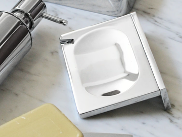 DEEP - Wall-mounted brass soap dish by MG12