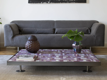 SOFIA - Square ceramic coffee table by MG12