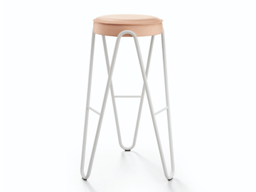 APELLE JUMP - Upholstered barstool by Midj