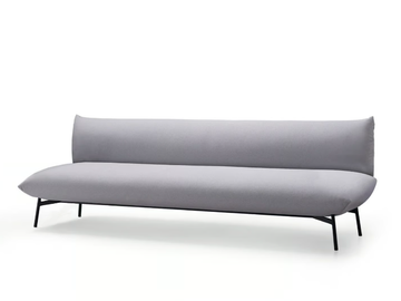 AREA DV3 M TS - 3 seater fabric sofa by Midj