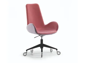DALIA DPA - Swivel height-adjustable fabric office chair with 5-Spoke base by Midj