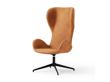 DALIA PE GX TS - High-back fabric office chair with armrests by Midj