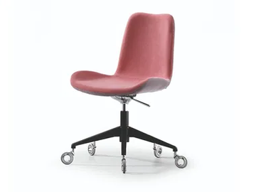 DALIA S D - Swivel fabric office chair with 5-Spoke base by Midj