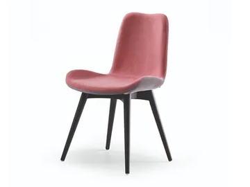 DALIA S LG - Upholstered fabric chair by Midj