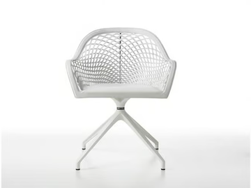 GUAPA PX - Swivel trestle-based easy chair by Midj