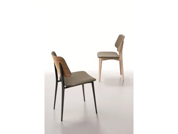 JOE S M-TS - Metal restaurant chair by Midj