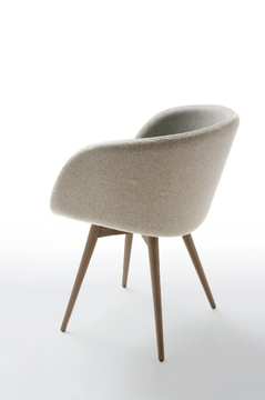 SONNY P-LG - Upholstered easy chair by Midj
