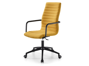 STAR DPA - Swivel fabric office chair with armrests by Midj