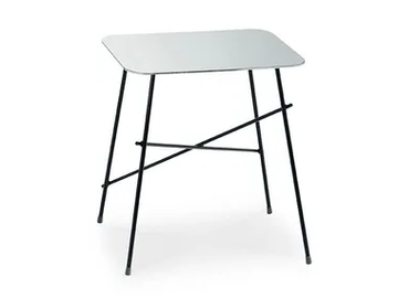 WALTER - Square stainless steel coffee table by Midj