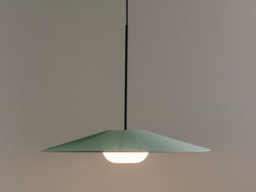 ARTIC CIRCLE - LED fabric pendant lamp by Milan Iluminación