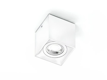DAU SPOT 3118 - Square ceiling aluminium spotlight by Milan Iluminación