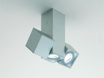 DAU SPOT 6051 - Multiple adjustable ceiling metal spotlight by Milan Iluminación