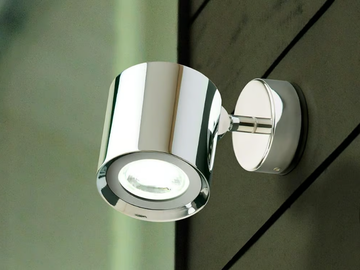 KRONN 6226 - LED wall-mounted adjustable metal spotlight by Milan Iluminación