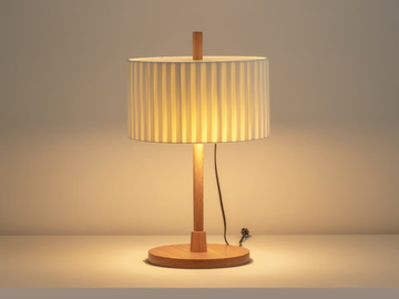 LINOOD - LED linen table lamp by Milan Iluminación