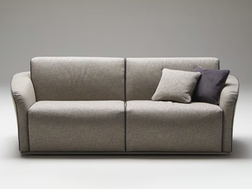 GROOVE - Fabric sofa bed with removable cover by Milano Bedding