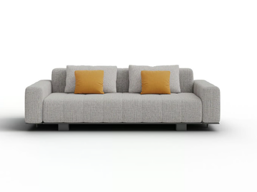 HADEN - Fabric sofa bed by Milano Bedding