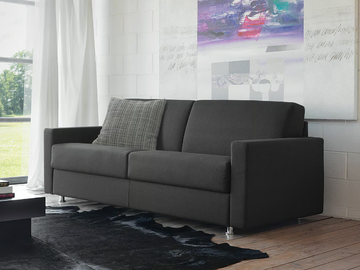 LAMPO - Fabric sofa bed with removable cover by Milano Bedding