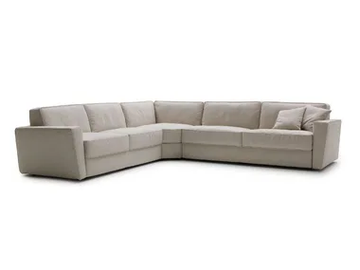 SHORTER - Corner fabric sofa by Milano Bedding
