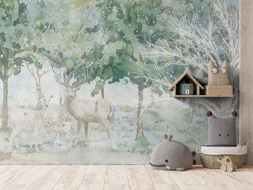 UNDERGROWTH - Landscape nonwoven kids wallpaper by MILLE997