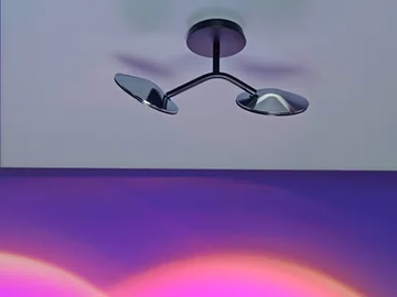 MILLELUMEN RISING 2 - LED ceiling lamp by Millelumen