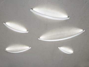 SURFIN' - Wall lamp / ceiling lamp by Millelumen