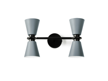 GRAAL - Painted metal wall lamp by Miloox