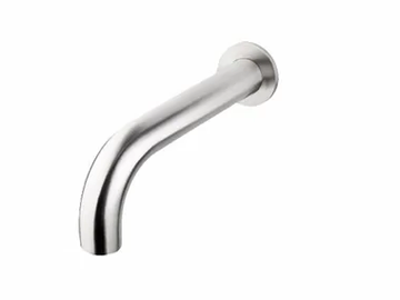 DIMENSIONE74 5740 - Wall-mounted stainless steel sink spout by MINA