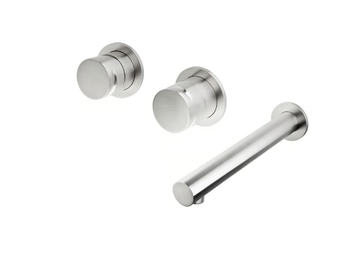 GIOTTO 7600 - 3 hole wall-mounted bathtub mixer by MINA