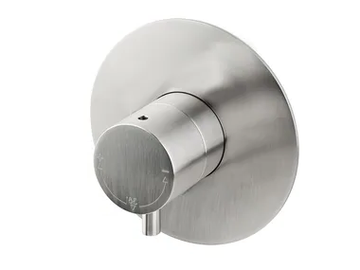 GIOTTO HT12R - Thermostatic stainless steel shower mixer by MINA