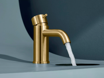 IVI 8251 - Countertop stainless steel washbasin mixer by MINA
