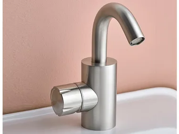 SYNTH 4509 - Countertop single handle stainless steel bidet mixer by MINA