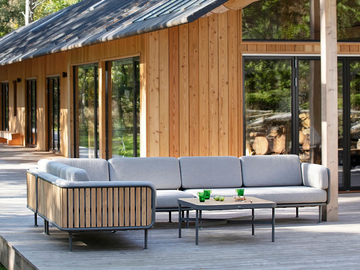 MINDO 100 - Modular corner Sunbrella® garden sofa by Mindo