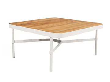 MINDO 100 - Square teak garden side table by Mindo