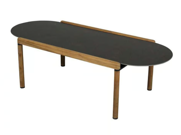 MINDO 107 - Oval ceramic garden side table by Mindo