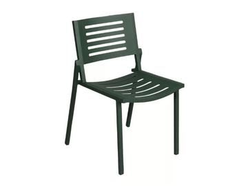 MINDO 112 - Stackable aluminium garden chair by Mindo
