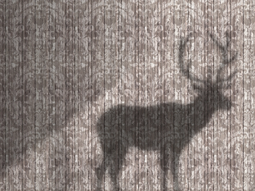 DRIFTWOOD DAMASK - Damask non-woven paper wallpaper by Mineheart