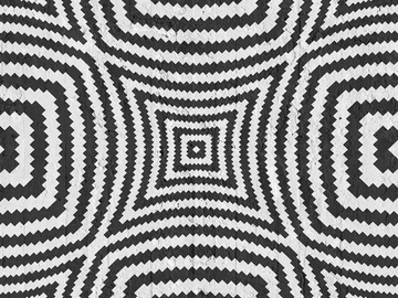 GEOMETRIC CIRCLES - Optical non-woven paper wallpaper strip by Mineheart
