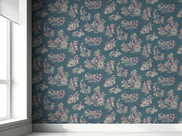 ONCE UPON TIME - Motif non-woven paper wallpaper strip by Mineheart