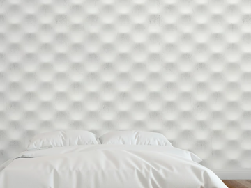 WIRE - 3D effect non-woven paper wallpaper strip by Mineheart