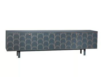 CÉLIA - Wooden sideboard with doors by Miniforms