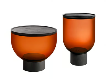 MASTEA - Round Murano glass coffee table by Miniforms