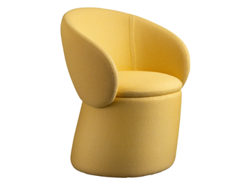 NEBULA MONACA - Fabric easy chair with armrests by Miniforms