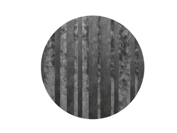 DIBBETS BARCODE - Round rug by Minotti