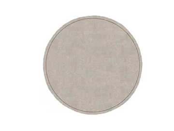 OUTLINE - Round wool rug by Minotti