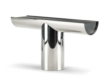 PILOTIS - Rectangular ash console table by Minotti