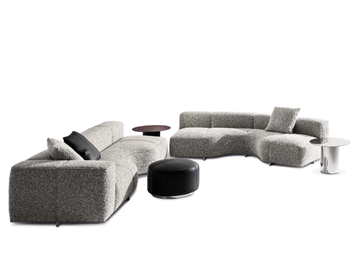 YVES SOFÀ - YVES SOFÀ LOUNGE - 4 seater fabric sofa by Minotti