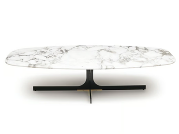 JANUS - Marble coffee table by MisuraEmme